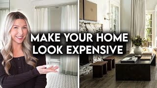 TOP 10 WAYS TO MAKE YOUR HOME LOOK EXPENSIVE  DESIGN HACKS [upl. by Atnad]