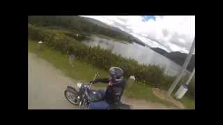 Selfie 360° de paseo en la moto [upl. by Imis]