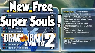 Xenoverse 2 All New DLC 17 Free Update Super Souls Breakdown [upl. by Jeritah]