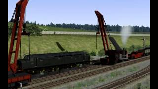 Steam Crane Scenario Tandem Lift [upl. by Phineas]