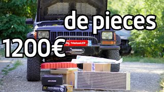 Jai acheté 1200€ de pièces pour la Jeep Pourquoi [upl. by Vonni]