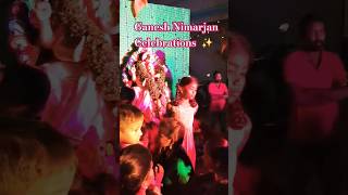 🧡💫SRI GANESHA NIMARJAN CELEBRATIONS💥💯ganesh ganesha nimarjan vinayaka dance dancevideo music [upl. by Chalmer]