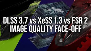 Image Quality Enhanced DLSS 37 vs XeSS 13 vs FSR 2  ML Upscaling Just Got Better [upl. by Rask548]