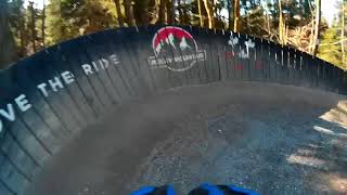 Bikepark Samerberg 2018  Abfahrt eines Anfängers  Ganze Strecke  Fully Rigid MTB [upl. by Nwahsav]