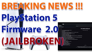 BREAKING PLAYSTATION 5 NEWS FIRMWARE 20 JAILBROKEN By Specter [upl. by Okire95]