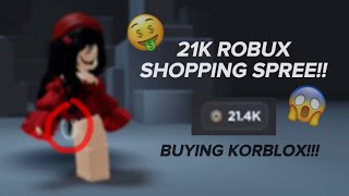 43K ROBUX shopping spree buying headless  DONATING in “pls donate” [upl. by Itsrik921]