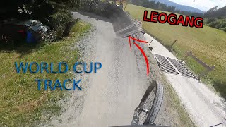 WORLD CUP LEOGANG DOWNHILL TRACK TRAININGS [upl. by Ferde]