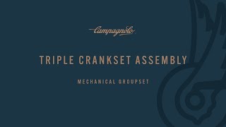 CAMPAGNOLO  TRIPLE CRANKSET [upl. by Lamag]