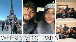 WEEKLY VLOG PARIS EN FAMILLE [upl. by Neelyt177]