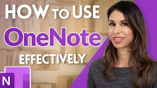 How to Use OneNote Effectively Stay organized with little effort [upl. by Vins135]