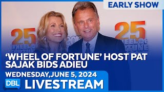 Pat Sajak To Retire From Wheel Of Fortune [upl. by Devonne]