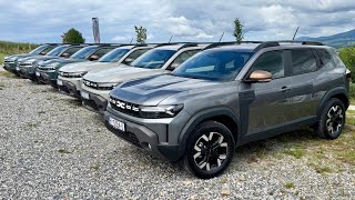 DACIA DUSTER different SPECS  JOURNEY vs EXTREME 4X2 vs 4X4 exterior amp interior [upl. by Adimra]