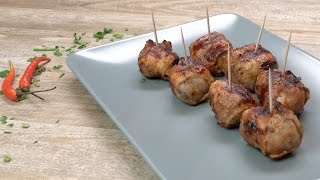 Moink Balls – Pikantes Fingerfood vom Grill [upl. by Morgen]