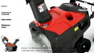 Husqvarna Snow Thrower  Introduction  Husqvarna Canada [upl. by Annekim]