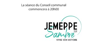 Conseils conjoints CommuneCPAS amp Conseil Communal de JemeppesurSambre  27 novembre 2023 [upl. by Xavier]