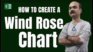 How to design an Excel Wind charts  How to Prepare Wind rose in Excel  Wind Rose Chart in Excel 16 [upl. by Cami846]