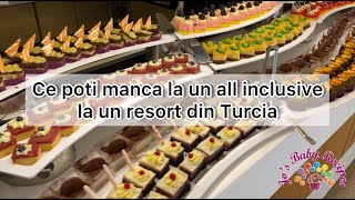 Ce poti manca la un all inclusive la un resort din Turcia  Jos Baby Recipes [upl. by Nyletak]