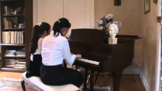 Trepak  Piano Duet by P Tchaikovsky E Langer [upl. by Anihpled]