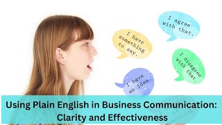 Plain English in Business Communication Clarity and Effectiveness  Simple English englishspeaking [upl. by Fabrice248]