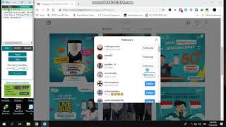 Cara membuat auto follow dan unfollow instagram dengan ioplus imacros [upl. by Elberta]