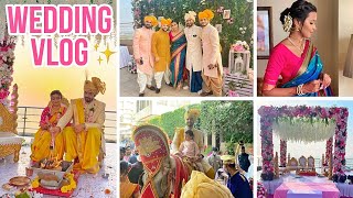 Indian Shaadi Vlog  Our Bestfriends Got Married😍 [upl. by Kistner]