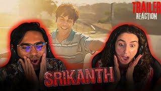 REACTION TO AND ANALYSIS OF SRIKANTH Official Trailer RAJKUMMAR RAO  SHARAD JYOTIKA ALAYA [upl. by Nwonknu]