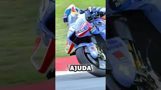 A tecnica que ninguém fala sobre pilotagem curiosidades moto motogp shorts [upl. by Arria]