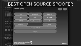 SecHexSpoofy V15 ⚡FREE HWID Spoofer  EFI amp SMBIOS Spoofing Open Source [upl. by Irovi]