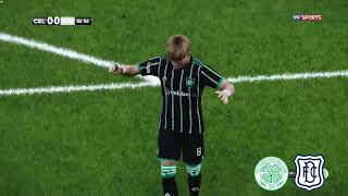 Celtic v Dundee FC  Scottish Premiership 202324  PES 21 [upl. by Geesey]