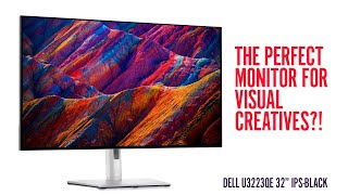 Dell U3223QE The perfect monitor for creatives [upl. by Ardnat]