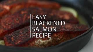 Perfectly Blackened Salmon  A Spicy and Savory Delight  salmonallrecipes [upl. by Anoet875]