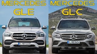 2019 Mercedes GLE vs 2018 Mercedes GLC [upl. by Aguayo461]