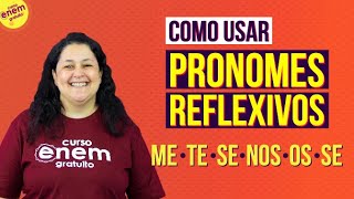 PRONOMES REFLEXIVOS EM ESPANHOL  Resumo para o Enem [upl. by Roti260]