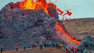 ¡La erupción volcánica más asombrosa TOP6 capturada por la cámara！ [upl. by Oderfigis281]