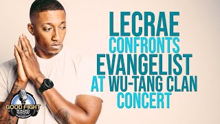 Lecrae Confronts Evangelist at WuTang Clan Concert [upl. by Eedebez545]