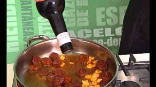 GARBANZOS CON CHORIZO  Falsarius Chef [upl. by Sandon]