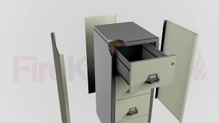 Whats Inside a FireKing File Cabinet [upl. by Loria]