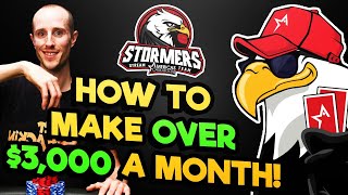 How You Can Make Over 3000 a Month Streaming Poker on Twitch  ACR Stormers Stream Team Review [upl. by Oliver]