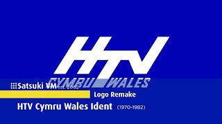 Logo Remake HTV Cymru Wales Ident 19701982 [upl. by Maxey]