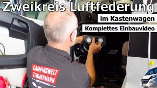 Einbau einer Linnepe Airlift Maxi in unseren Malibu Van [upl. by Irak]