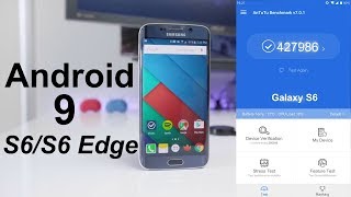 Я Установил Android 9 на Galaxy S6S6 Edge 🚀БЫСТРЕЕ РАКЕТЫ [upl. by Nomyt]