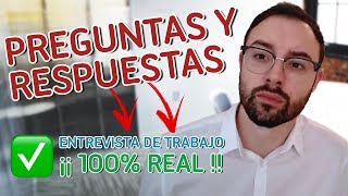 9 Preguntas y Respuestas en una Entrevista de Trabajo para Ser Programador Web  Víctor Robles [upl. by Hutchins]