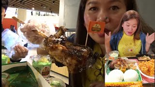 Bacolod Inasal BBQ Grand Opening at Al Ghurair mukbang [upl. by Jonme]