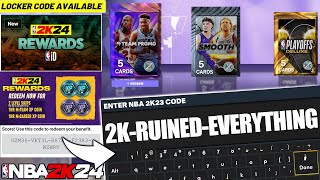 2K RUINED the New Season Locker Codes BUT You Can Use These Active Locker Codes in NBA 2K24 MyTeam [upl. by Lisbeth]