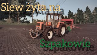 Sianie żyta na szpakowie Renaulttem 12054 amazonek z Agro maszem [upl. by Earehc]