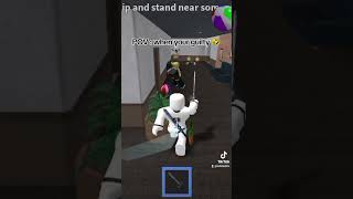 POV  when your guilty Rage quit 🤣 roblox shorts robloxmurdermystery2funnymoments robloxedit [upl. by Dian]