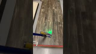 Laser vacuum reveals how dirty this floor is [upl. by Hoover]