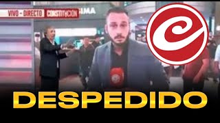 CRÓNICA ECHA UN PERIODISTA POR DECIR LA VERDAD [upl. by Isa]