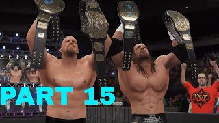 WWE 2K16 2K Showcase Austin 316 Part 15 Backlash 2001  Gameplay [upl. by Hedwiga]