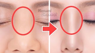 Nose Bridge Lift Massage Reshape Sharpen Your Nose Reduce Fat Nose Without Surgery [upl. by Edialeda410]